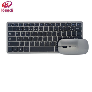 Kit Teclado E Mouse Bluetooth Wireless Slim 1000dpi iPad Android IOS em Oferta na Shopee