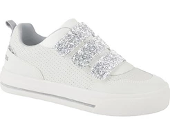 Tenis Casual Infantil Feminino WorldColors Love - Branco