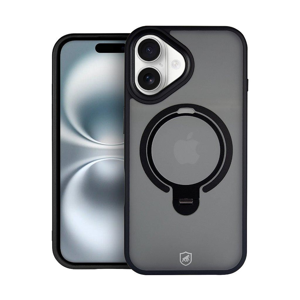 Capa Case Capinha Gshield Dual Ring Pro para iPhone 16 – Proteção Reforçada com Suporte 360º em Oferta na Shopee