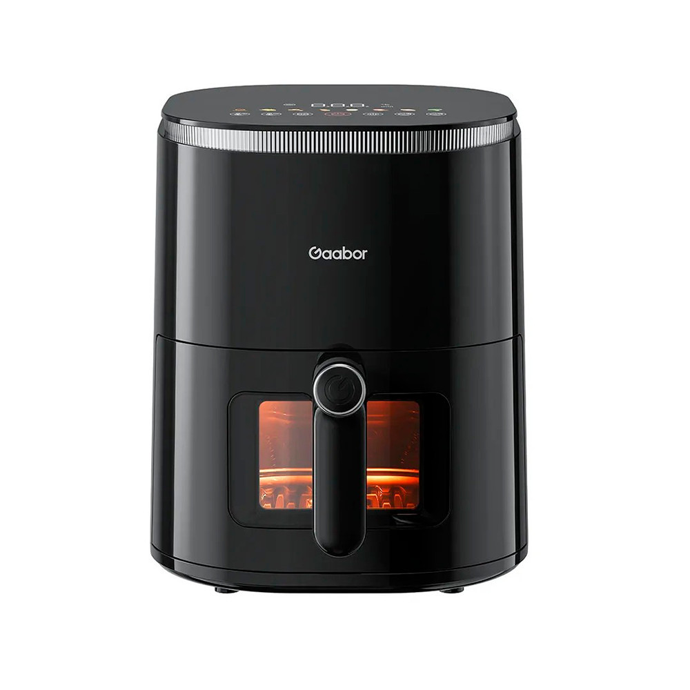 Fritadeira Elétrica Air Fryer Gaabor Duo Digital Touch sem Óleo 4.2L 127V Preto - AF-45T02AS - Home Appliances