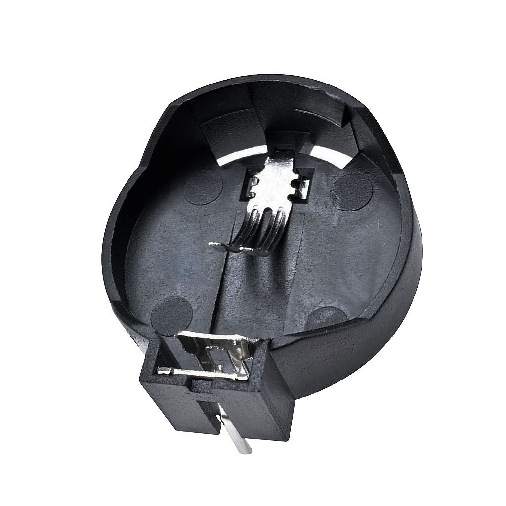 Suporte Conector Bateria Tipo Moeda Cr2032 Cr2025 Cr2016