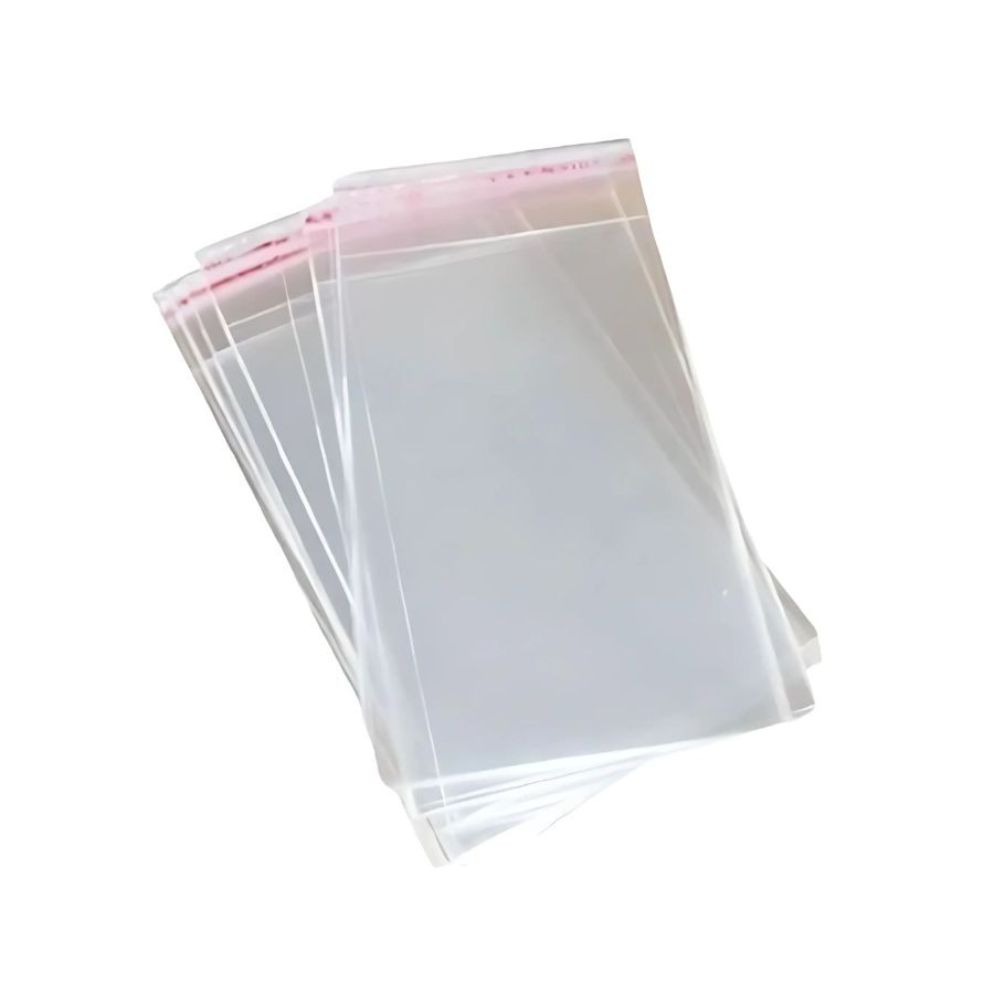 Saco Adesivado Sem Furo - 5,5x8,5cm - 100 unidades - Rizzo