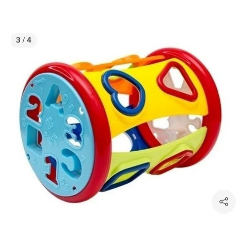 Brinquedo Cilindro Mágico Didático Educativo - Pica Pau