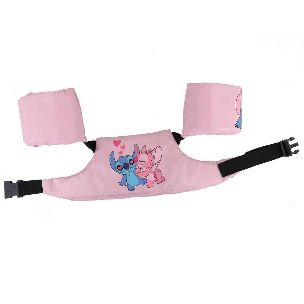Boia Colete Salva Vidas Stitch Infantil Criança De Braço Piscina  Praia Rio Até 25 kg