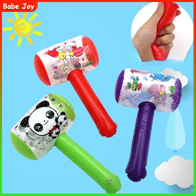 Balões De Desenho Animado Para Crianças , Martelos Infláveis Com Sinos , Brinquedos Calmantes em Oferta na Shopee