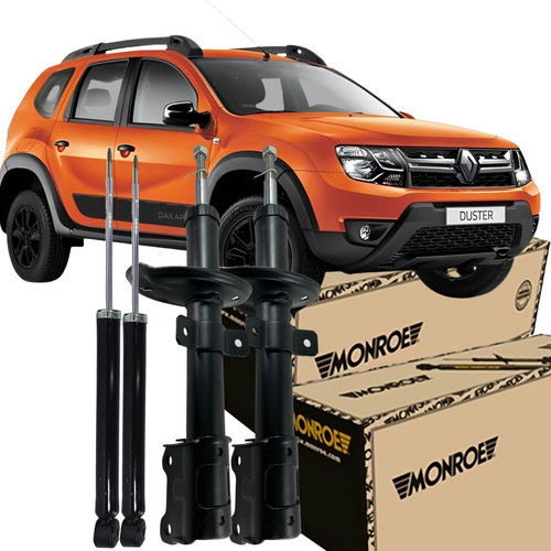 04 Amortecedores Monroe Renault Duster 4x2 1.6 2011 2021 em Oferta na Shopee