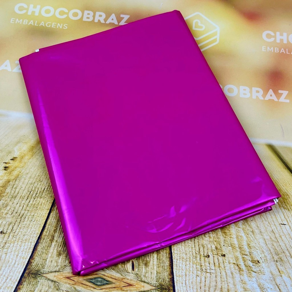 10~50 TOALHAS P/ MESA FESTA PINK BOPP PEROLA 78X78 INOVE - Home & Living