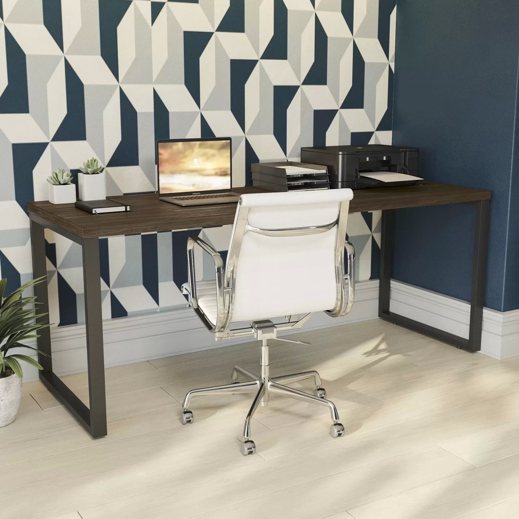 Mesa para Escritório Diretor 190cm Office  Carvalho/Munique - Home & Living