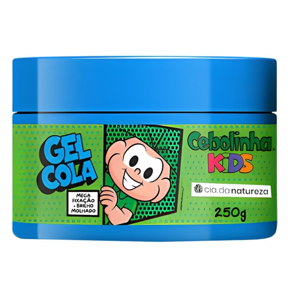 Gel Fixador Cola Cebolinha 250 g Cia da Natureza em Oferta na Shopee