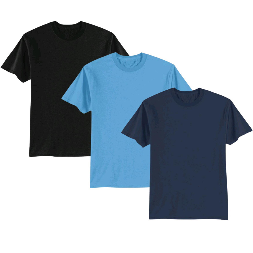 Camiseta básica infantil e juvenil Unissex 2 ao 16 cores sortidas