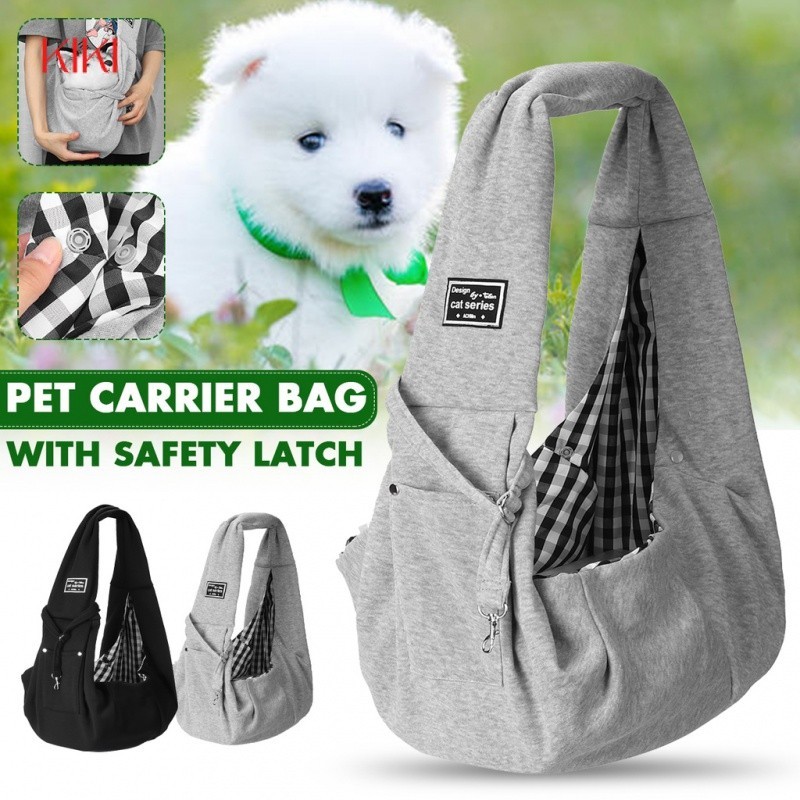 2023 novo pet cão carregando saco gatos cachorro ao ar livre viagem único algodão ombro conforto mão tote cwnd
