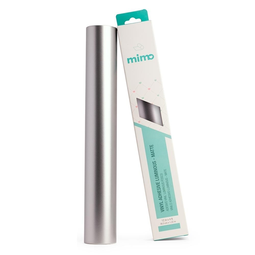Adesivo Vinil Luminous Fosco -  Prata - Mimo - 30,5 cm x 1,22 m - 1 Unid em Oferta na Shopee