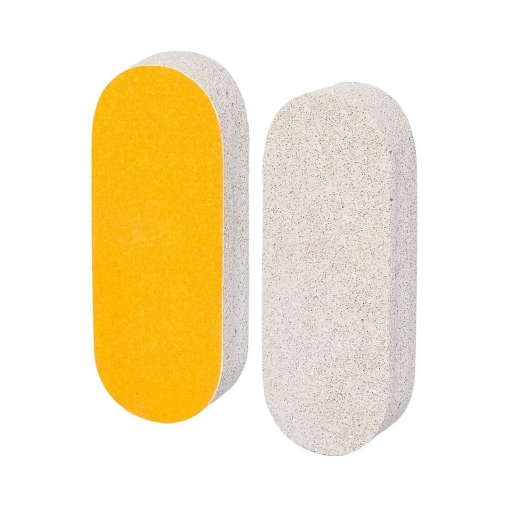 Pedra Pomes Anatômica Com Lixa Santa Clara Esfoliação dos Pés em Oferta na Shopee
