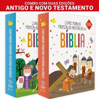 Coleção Minhas Primeiras Histórias da Bíblia | Antigo e Novo Testamento em Oferta na Shopee