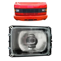 Farol Dianteiro Principal Para Mercedes 709 710 712 1214 1414 1714 1714 Lado Esquerdo 6888207161