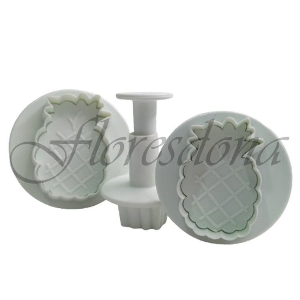 Kit Cortador Ejetor Abacaxi Com 3 peças - C3713
