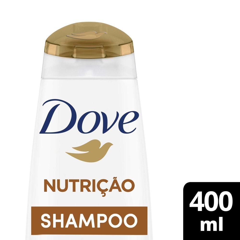 Shampoo Dove Nutrição + Fusão de Óleos 400ml - Beauty