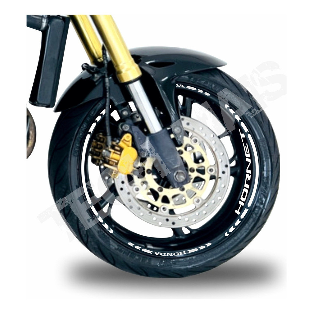 Adesivo Refletivo Roda Friso Motocicleta Honda Hornet Cb600f
