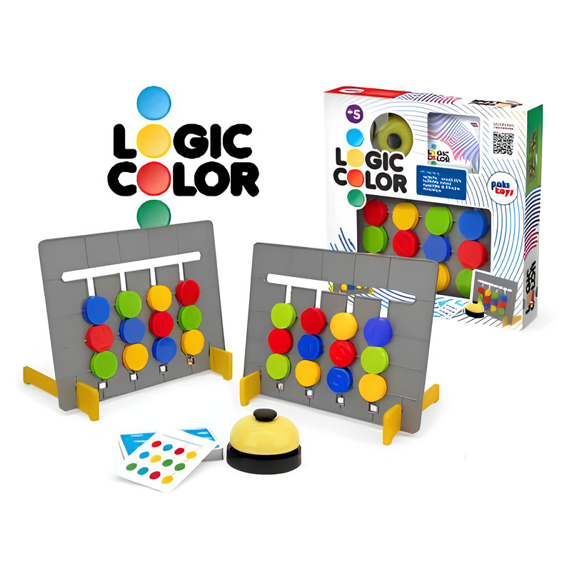 Jogo De Tabuleiro Logic Color Brinquedo Educativo Pakitoys