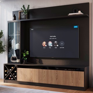 Estante para Tv até 60 Polegadas Capri 3 Portas em Oferta na Shopee