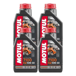 Kit Óleo Motul 7100 4t 10w30 4 Litros 100% Sintético