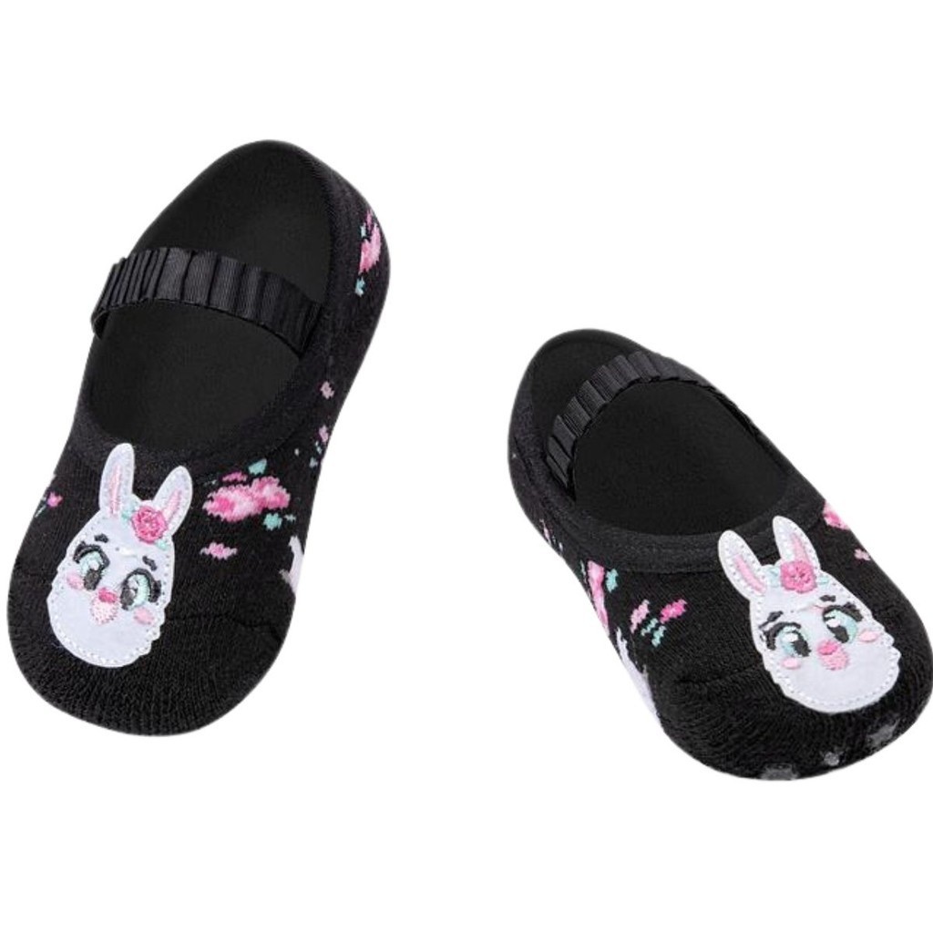 Kit 3 Meias Sapatilha 7033 Invisivel Conforto Puket Bebe Algodão Antiderrapante