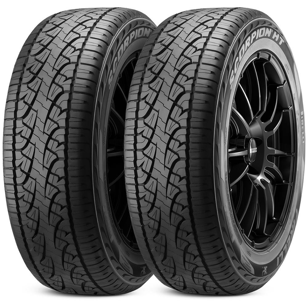 Kit 2 Pneu Pirelli Aro 16 235/70r16 104t Tl Scorpion Ht em Oferta na Shopee