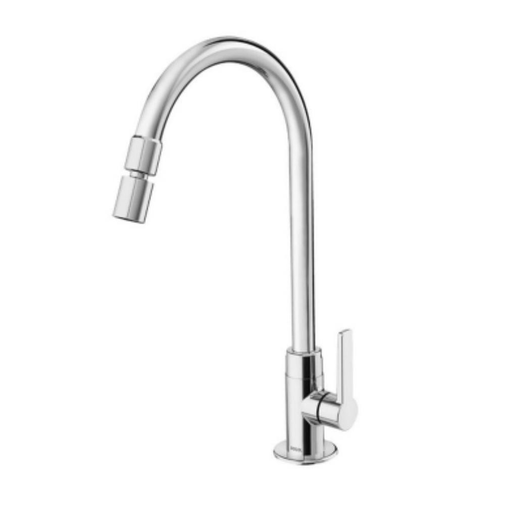 Torneira Para Cozinha De Mesa Bica Alta Gali Cromada Docol em Oferta na Shopee