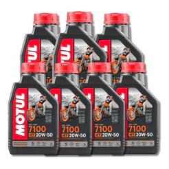 KIT MOTUL 7100 20W-50 4T 7 LITROS