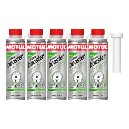 KIT MOTUL OCTANE BOOSTER GASOLINE 300ML 5 UNIDADES