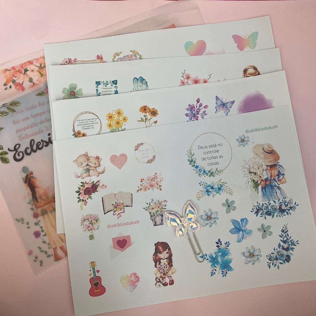 Clubinho Bible Journaling - Mês 05/23 - Inspirando-se com Eclesiastes
