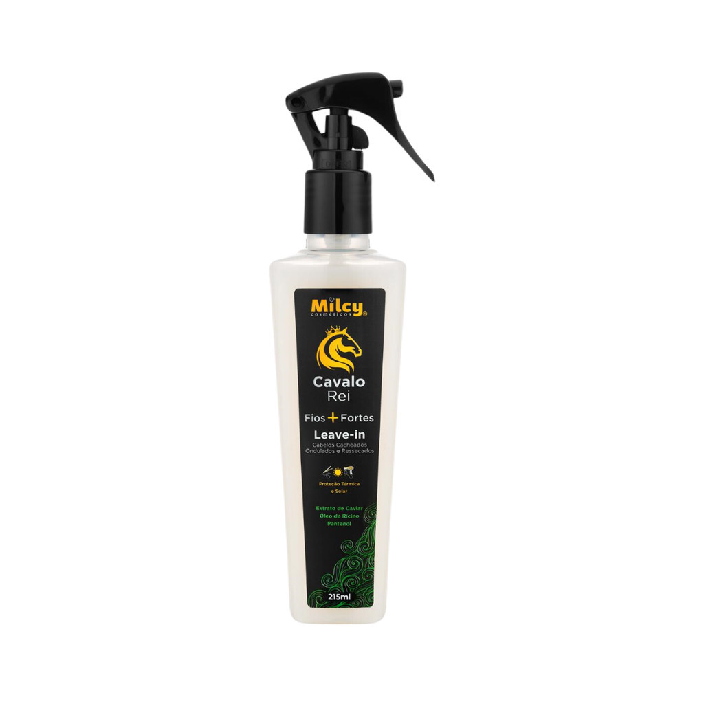 Leave In Protetor Termico Cavalo Rei Fios Fortes Milcy 215Ml em Oferta na Shopee
