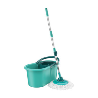 Mop Giratório Flash Limp 12 Litros Verde Água Microfibra Esfregão em Oferta na Shopee