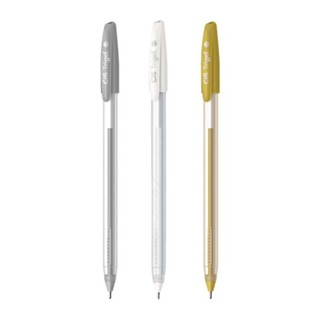 Caneta Em Gel Cis 0.8mm 1.0mm dourada prata branca canetas metalicas em Oferta na Shopee