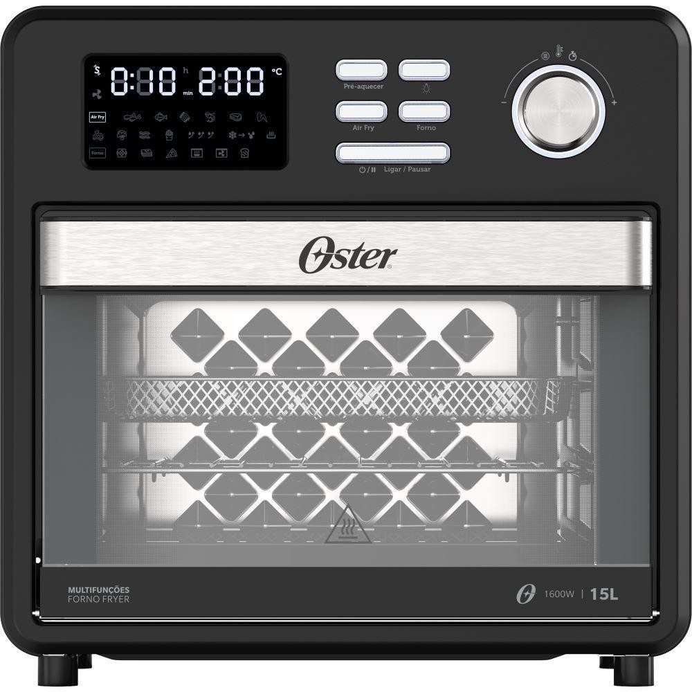 Fritadeira Elétrica Oster Forno Fryer 15L Multifunções Compact 127V OFOR160 em Oferta na Shopee