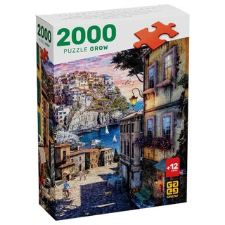 Puzzle 2000 peças Vilarejo Italiano em Oferta na Shopee