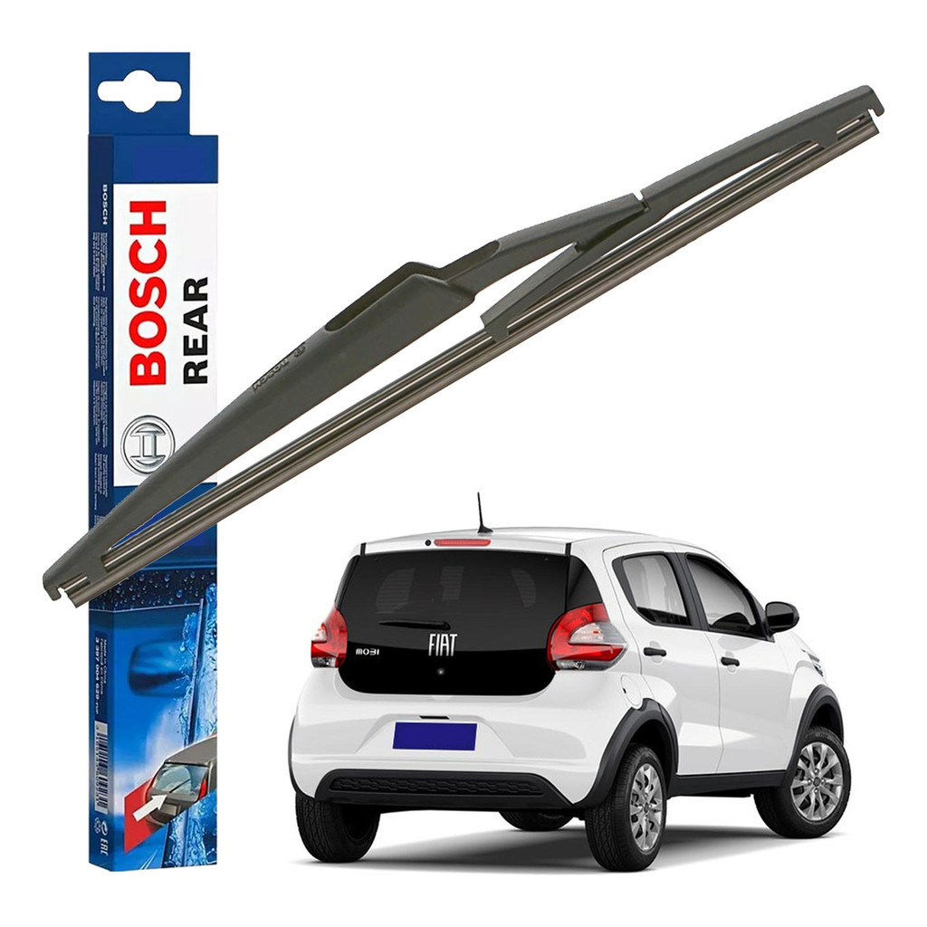 Palheta Traseira Limpador Vidro Vigia REAR Original Bosch Fiat Mobi 2016 A 2024