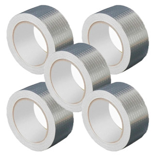 Kit 5x Fita Impermeavel Butilica Aluminio Silver Tape Vedação em Oferta na Shopee