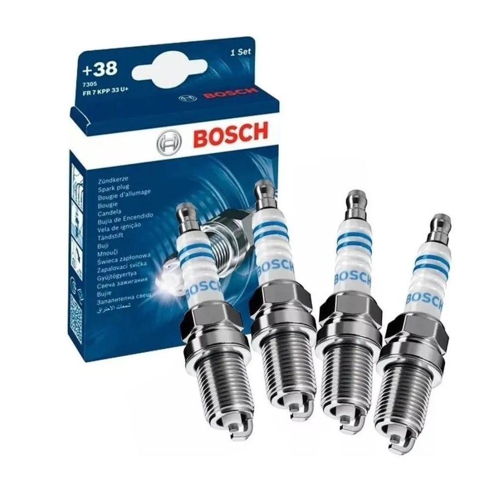 Jogo Vela Bosch Iridium Sonic 1.6 16v 2013 Bosch orig
