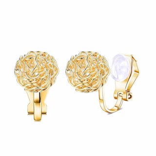 Brinco Feminino de Pressão Strass Luxo Pequeno Dourado em Oferta na Shopee