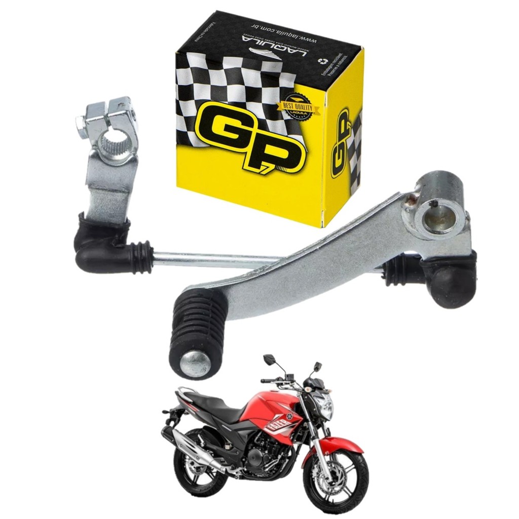 Pedal Cambio Fazer 250 2012 2013 2014 2015 2016 2017 Orig em Oferta na Shopee