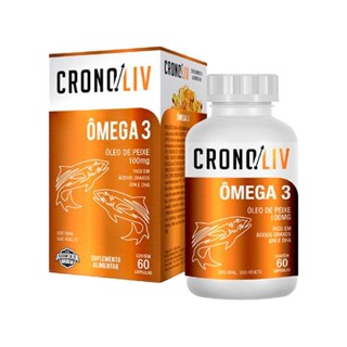 Suplemento Alimentar Cronoliv Ômega 3 60 Cápsulas em Oferta na Shopee