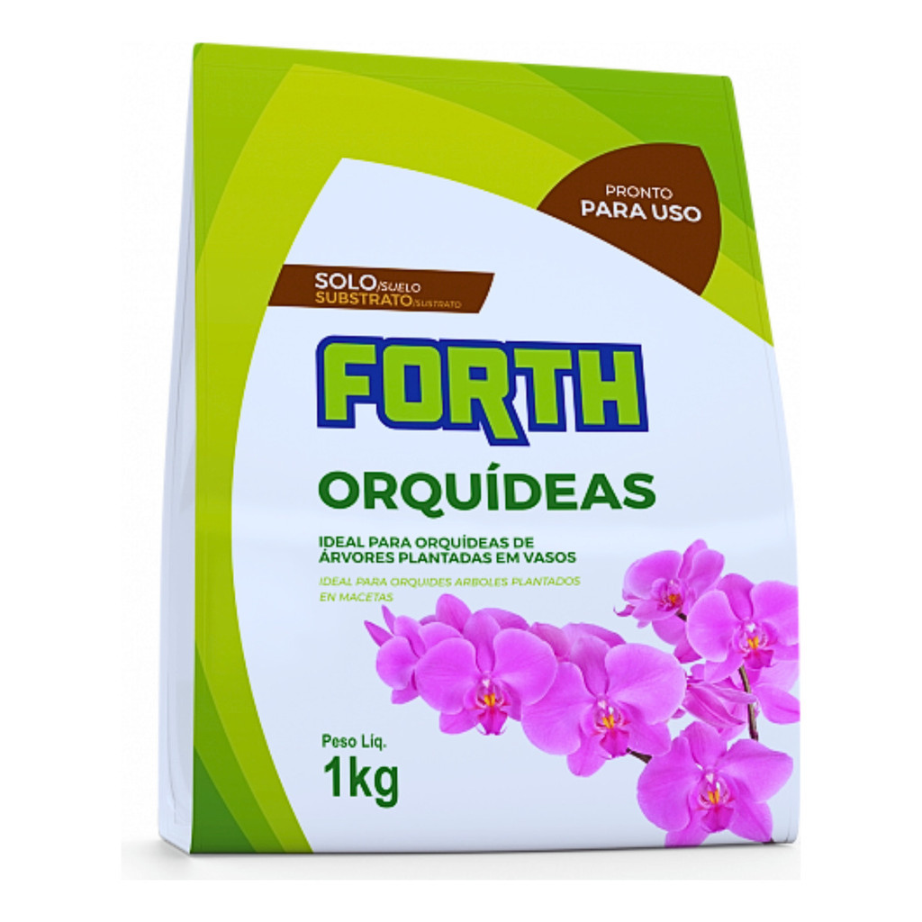 Forth Substrato Orquídeas 1Kg - Pronto para Uso