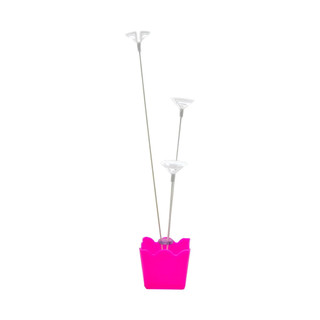 Suporte para Balões Produfest com 3 Hastes Pink em Oferta na Shopee