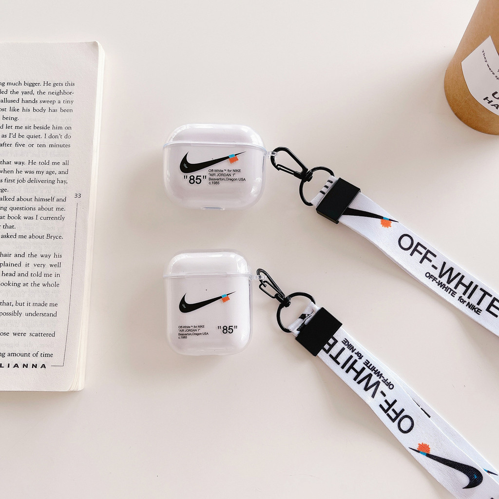 Street Wear gancho quebrado adequado para Airpods pro proteção Apple fone de ouvido caso Airpods1/2 gancho novo cordão d - detalhe