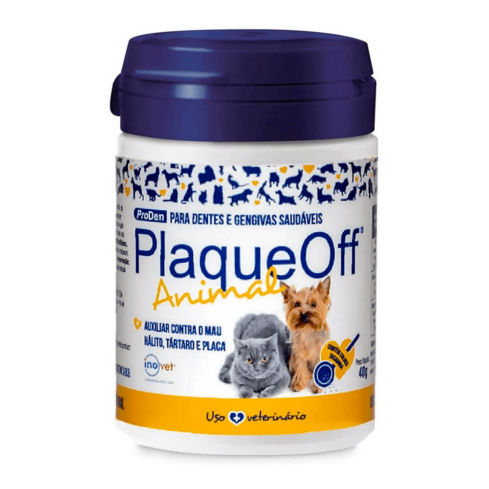 PlaqueOff Cães e Gatos Inovet 40g em Oferta na Shopee