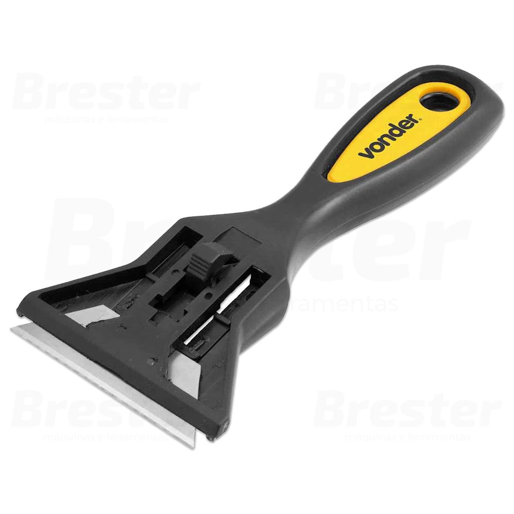 Raspador Plano Tintas Piso Vidro Cerâmica 10 Lâminas Vonder 3599011000 · foto 2