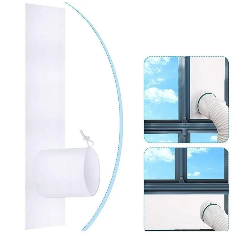 Conjunto Vedação Janela Li * Portátil Para Ar Condicionado E Secador Roupa
