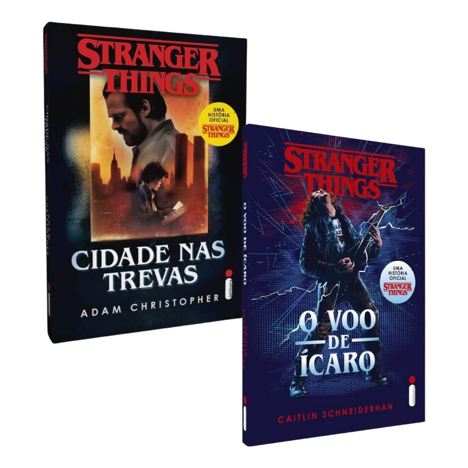Stranger Things - Volume 2 + Volume 3 - Raízes Do Mal - Gwenda Bond - 2 Livros Físicos