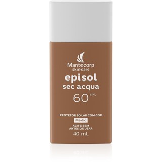 Protetor Solar Facial Episol Sec Acqua  FPS 60 Médio - 40ml em Oferta na Shopee